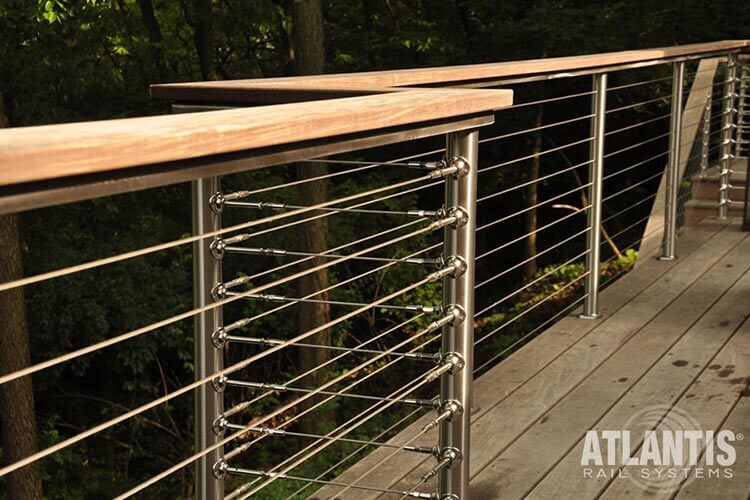cable deck rail systems horizontal board deck atlantis cable railing stainless styeel rail system cable deck rail systems horizontal board deck atlantis cable railing stainless styeel rail system