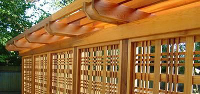 Garden Accents Lattice Panels Picnic Tables Railroad Ties