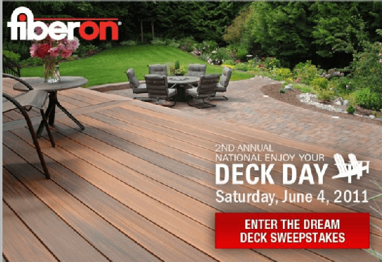 National Enjoy Your Deck Day!