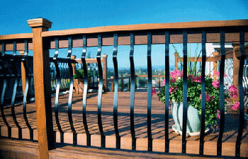 Wood Deck Railing Wood Railings Outdoor Railings Redwood And