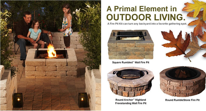 Outdoor Fire Pits Patio Fire Pit Kits