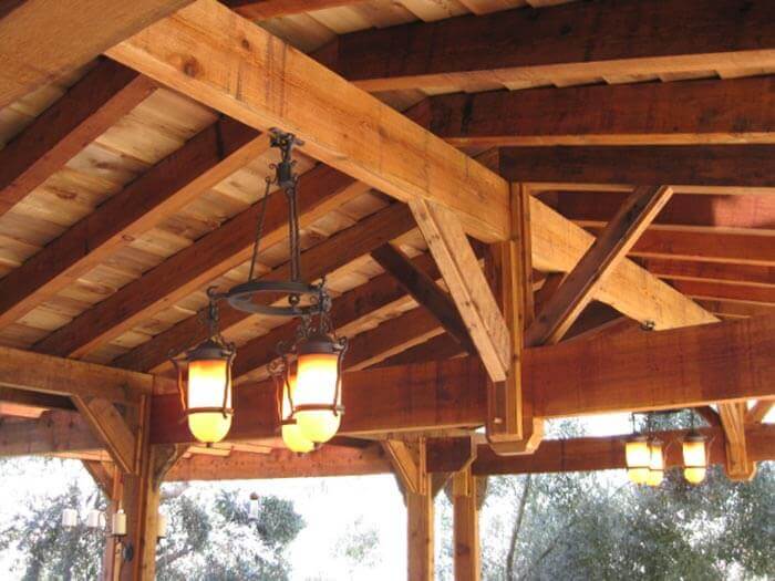 Patio Cover Kits Pre Designed, Wooden Patio Roof Kits